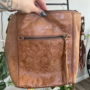 The Sak Crossbody - Embossed Floral